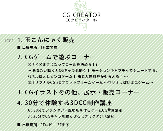 CGクリエイター科