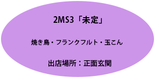 未定。焼き鳥・フランクフルト・玉こん