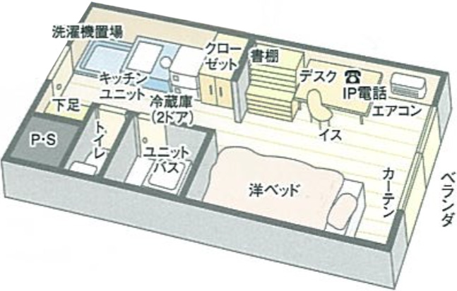 contract_dormitory-izumi-room